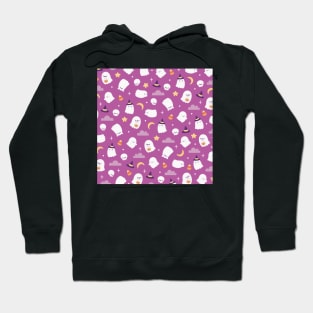 Cute Ghosts Pattern Hoodie